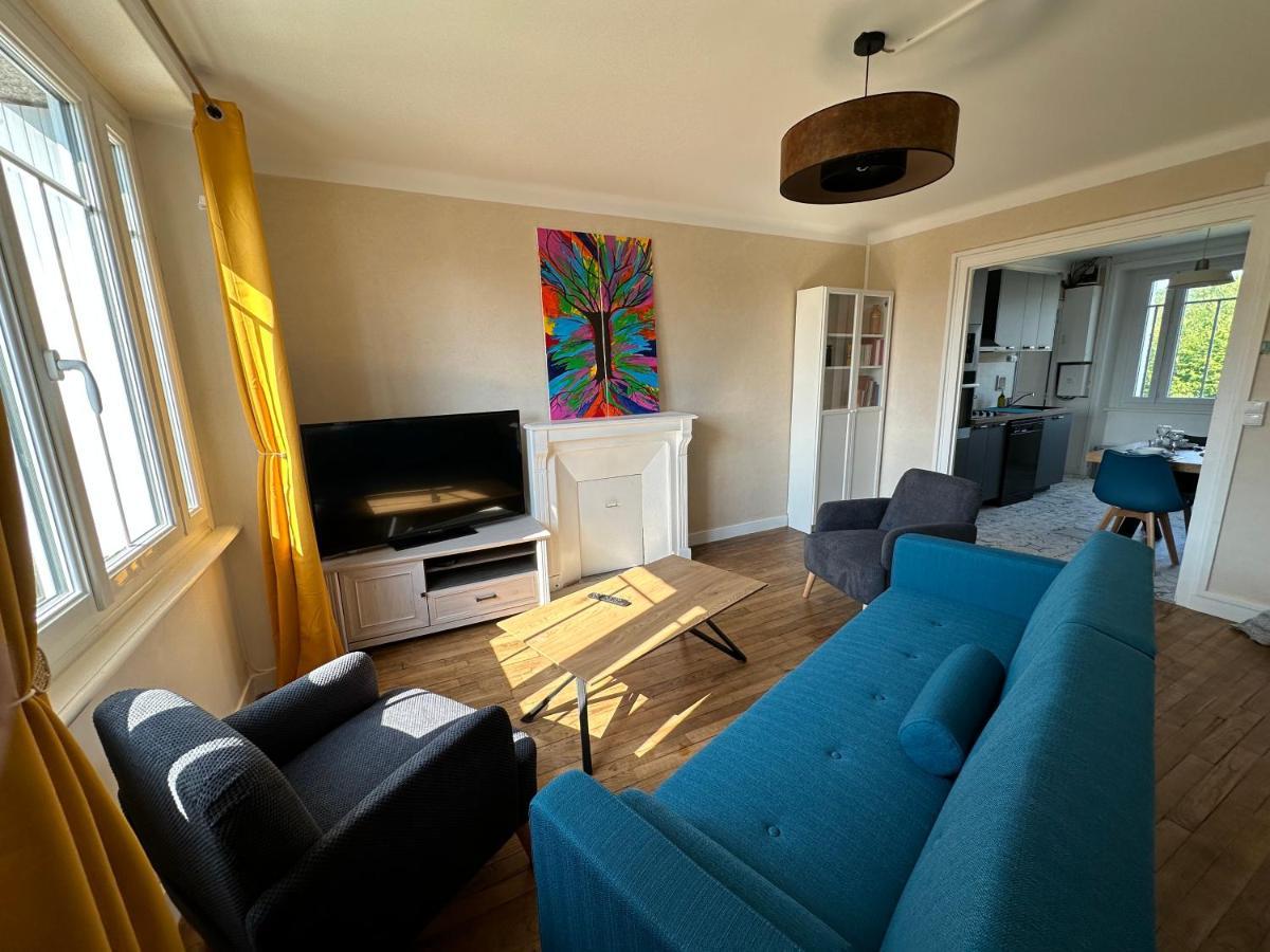 Chez Tante Muguette Proche Dinan Appartement Le Hingle Buitenkant foto